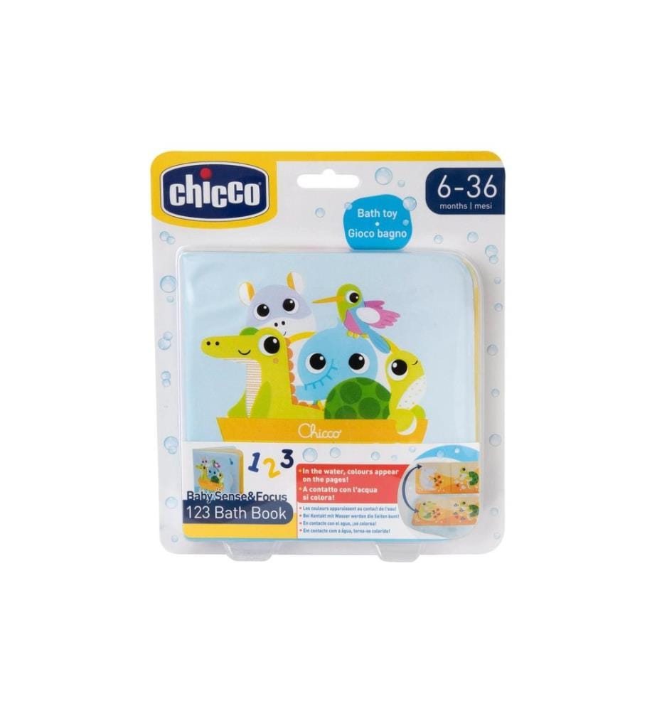 CHICCO - Jouet pour le bain 123 Livre de bain