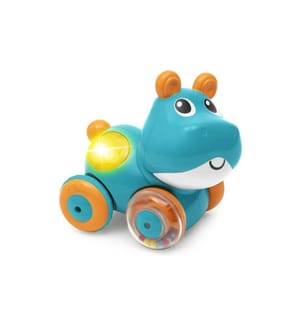 CHICCO - Jouet à pousser Sprint et partez hippopotame