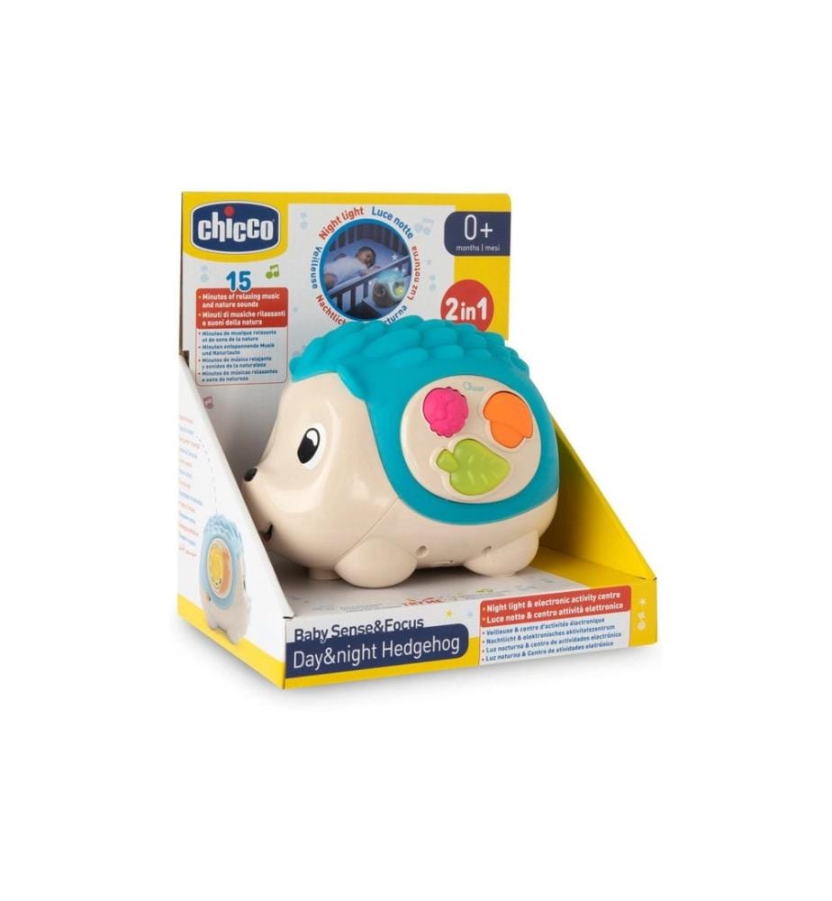 CHICCO - Jouets d'occupation Jour et nuit Hérisson