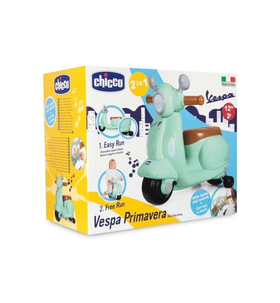 CHICCO - Pousseur Vespa Primavera menthe