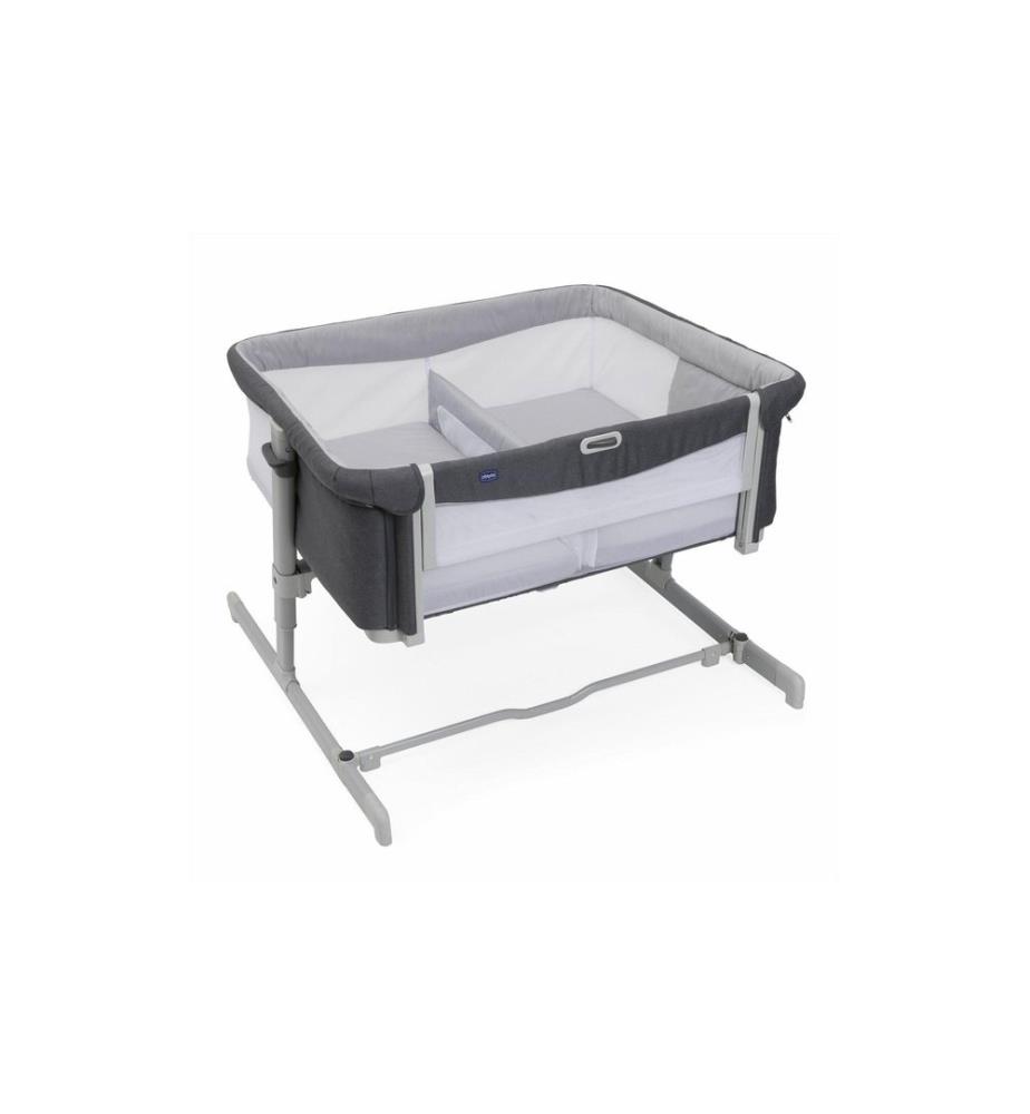 Lettino da campeggio Chicco Next2Me Twins Magnet Grey