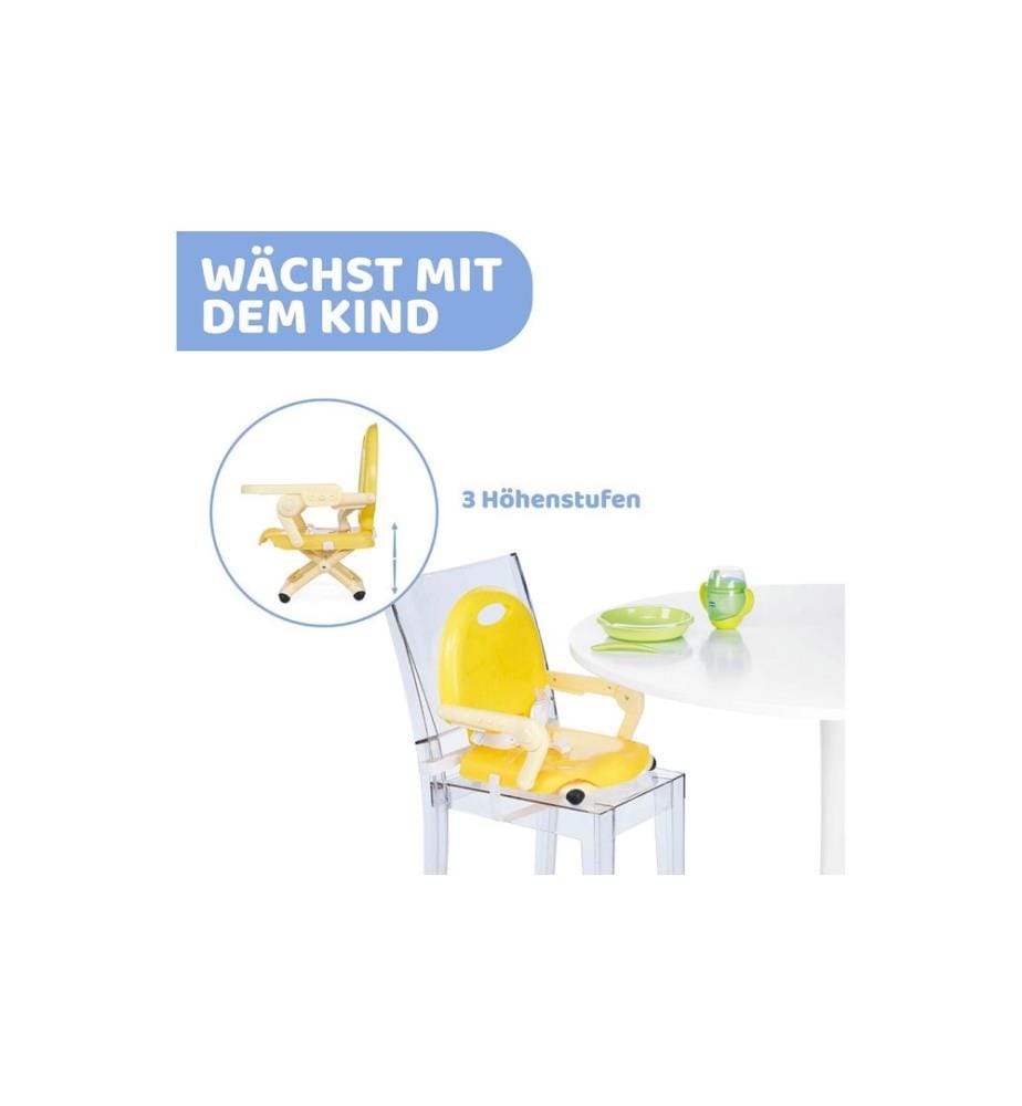 Chicco Sitzerhöhung Pocket Snack Saffron