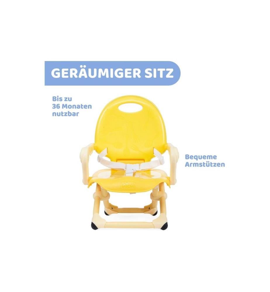 Chicco Sitzerhöhung Pocket Snack Saffron