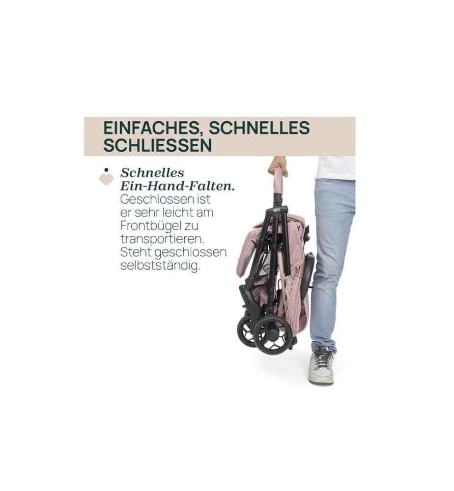 Passeggino Chicco Taormina Blush