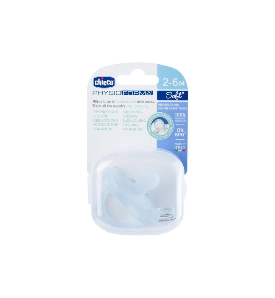 Chicco Nuggi Physioforma Soft 2-6M, blau