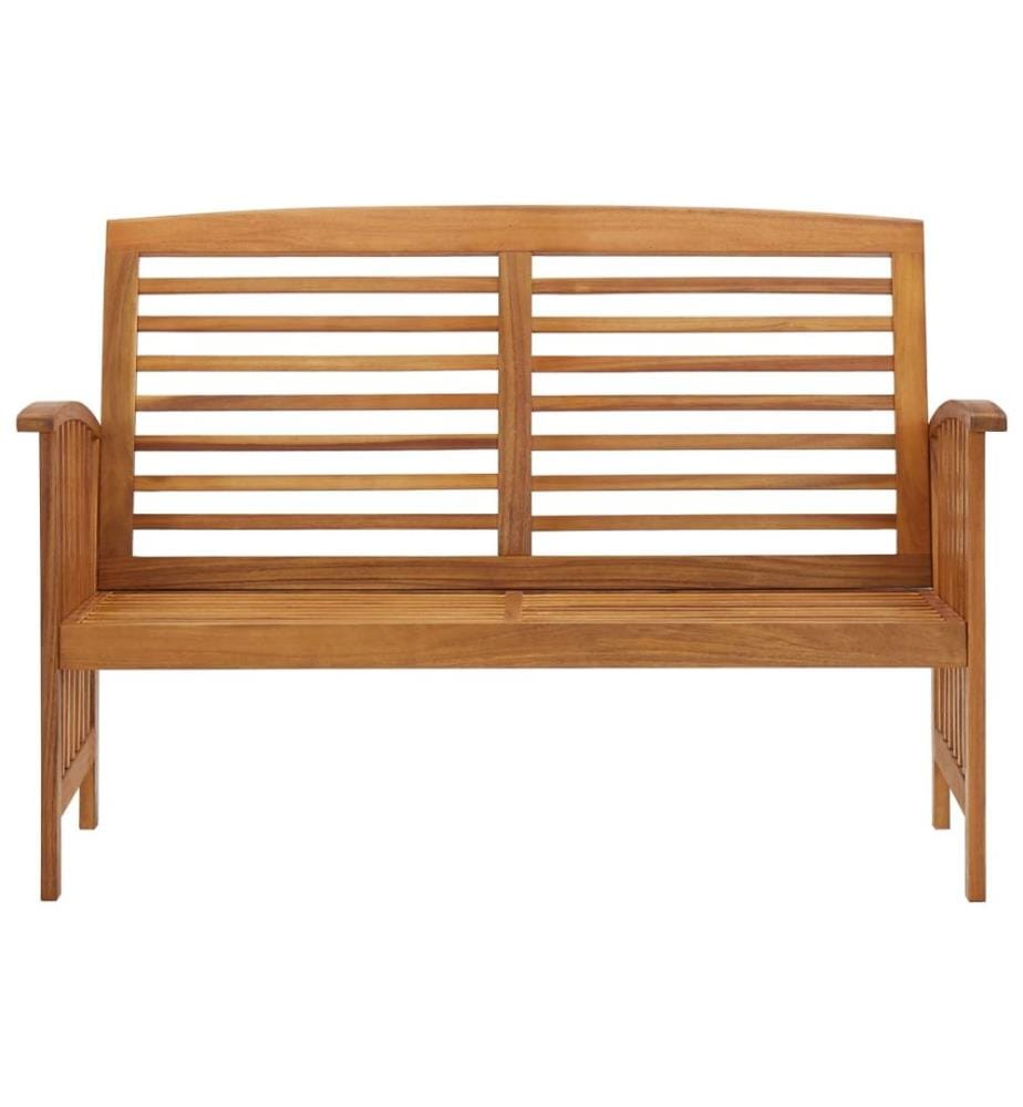 Garden bench 119 cm solid acacia wood