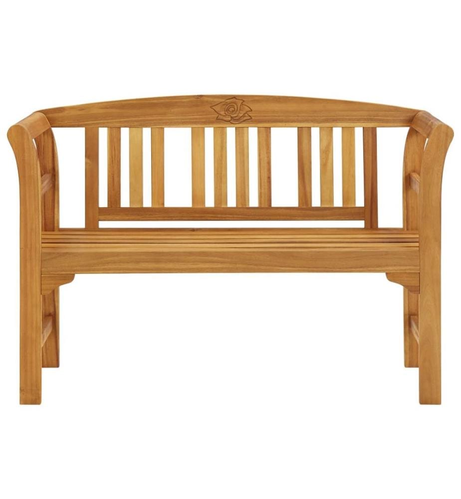 Banc de jardin 120 cm bois d'acacia solide
