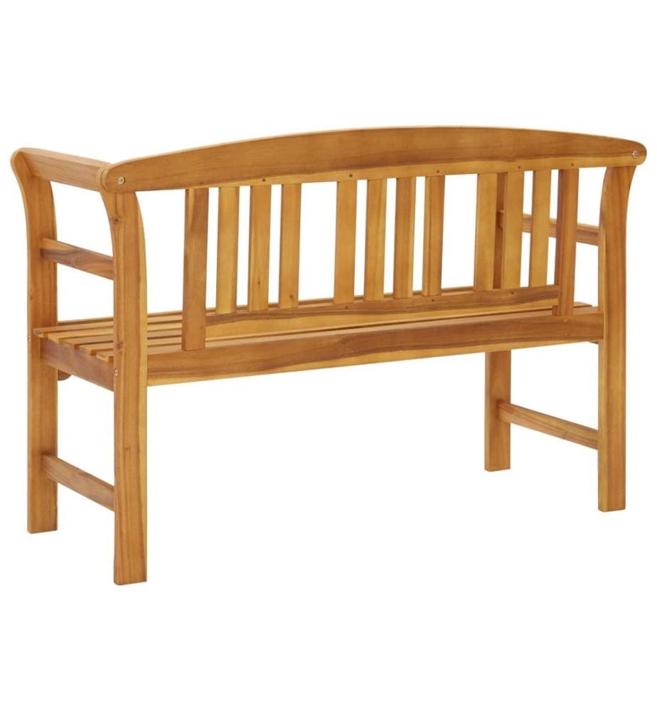 Banc de jardin 120 cm bois d'acacia solide