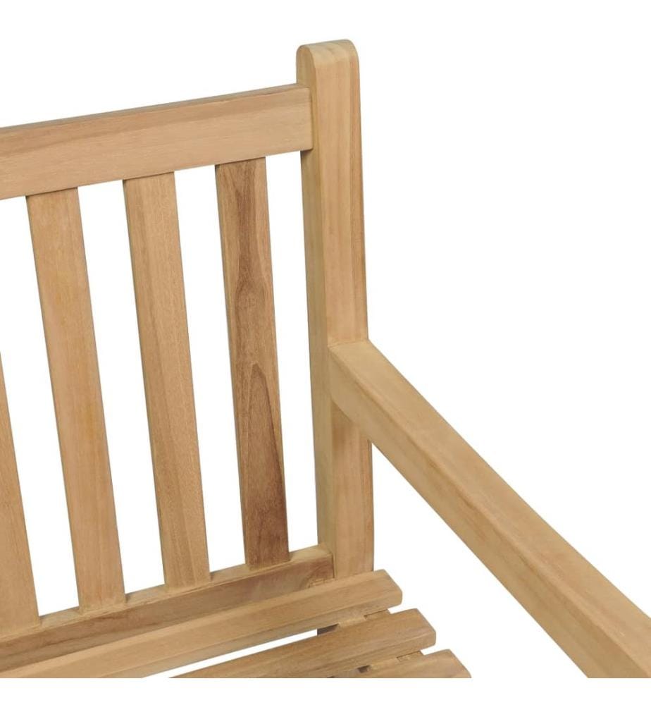 Garden bench 175 cm Solid teak wood
