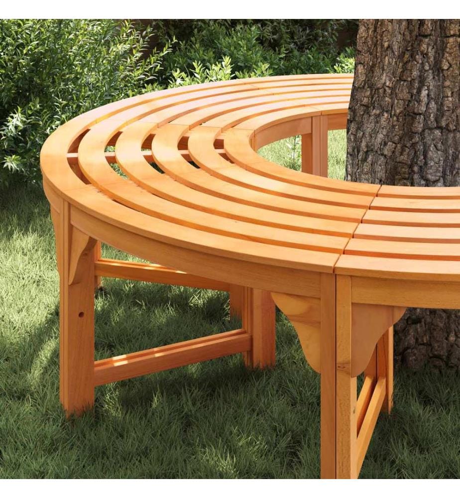 Banc d'Arbre 2 pcs Naturel 160 x 80 x 45 cm