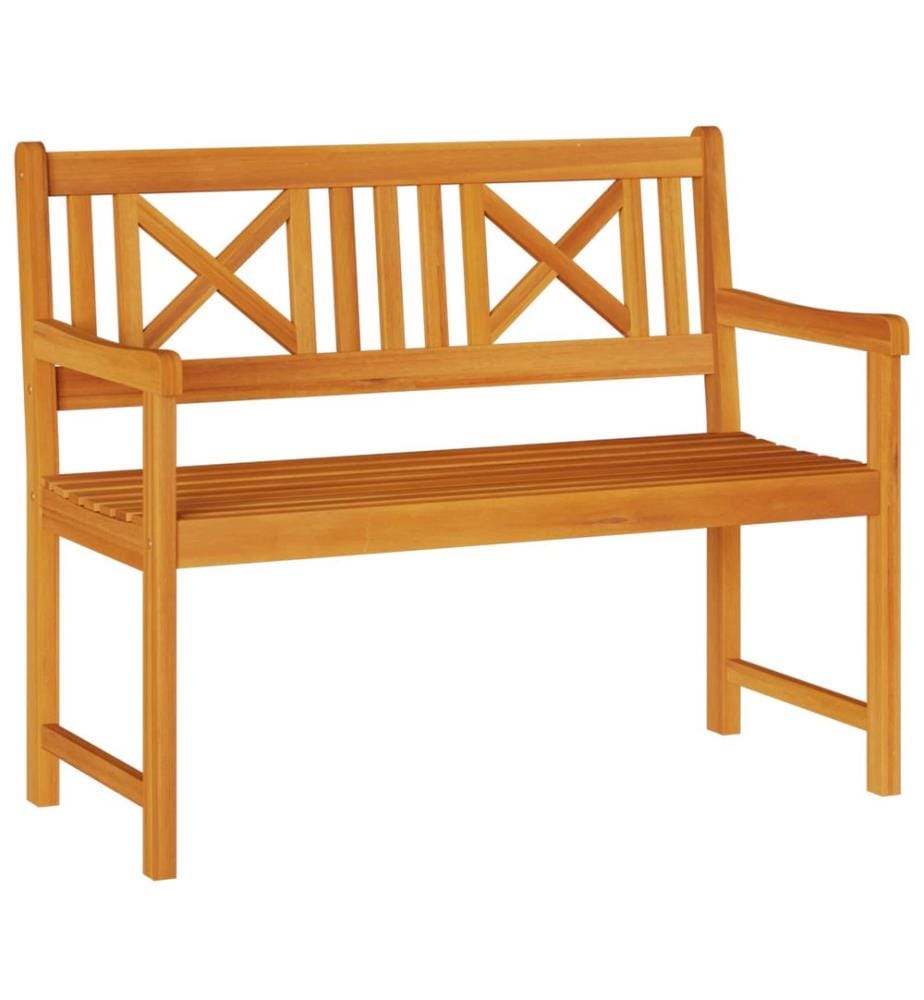 Garden Bench Brown 110 x 56 x 90 cm Solid Acacia Wood