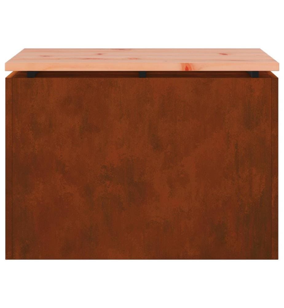 Garden Bench Rusty 60 x 40 x 43 cm