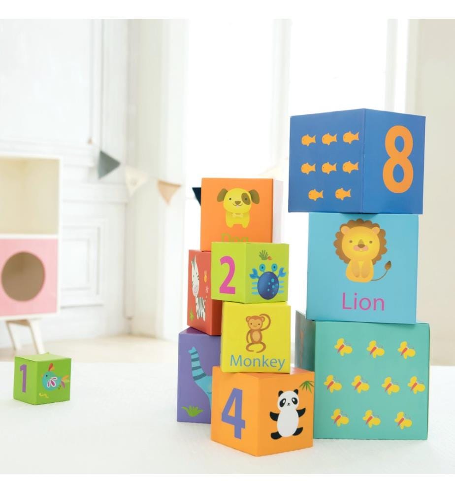 Stacking cubes