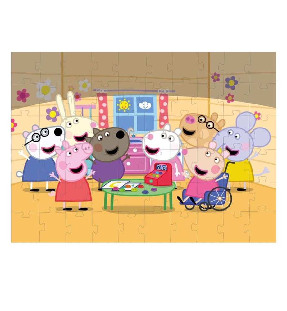 Puzzle con pezzo Peppa Pig Craft day 60 pezzi 4a+