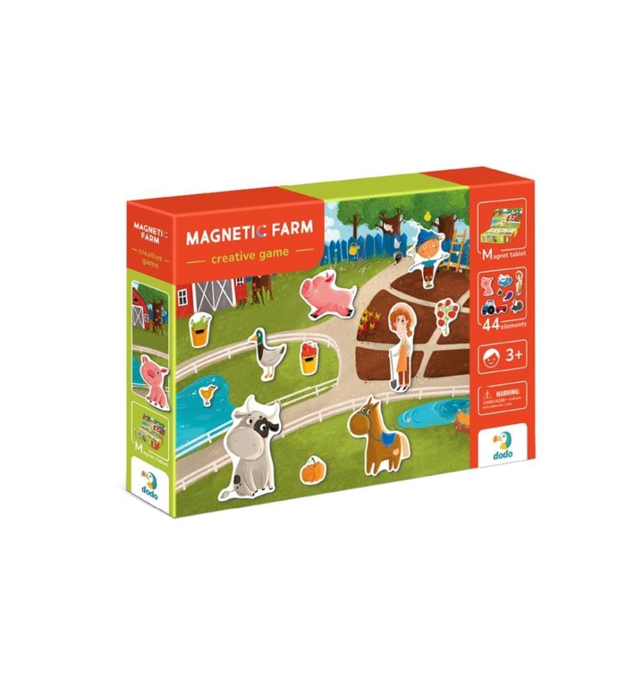 Set Magnetic Farmhouse 45 articoli, 36m+.