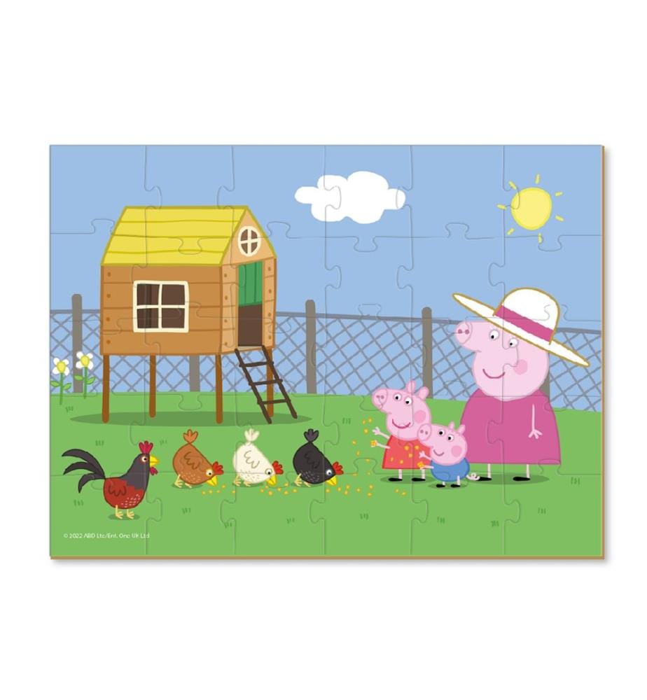 Puzzle di 30 pezzi di Peppa Pig 36m+ (in francese)
