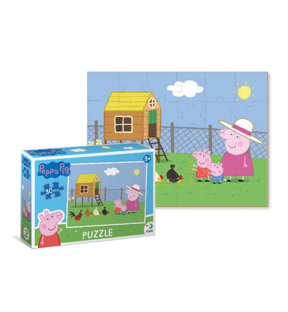 Puzzle di 30 pezzi di Peppa Pig 36m+ (in francese)