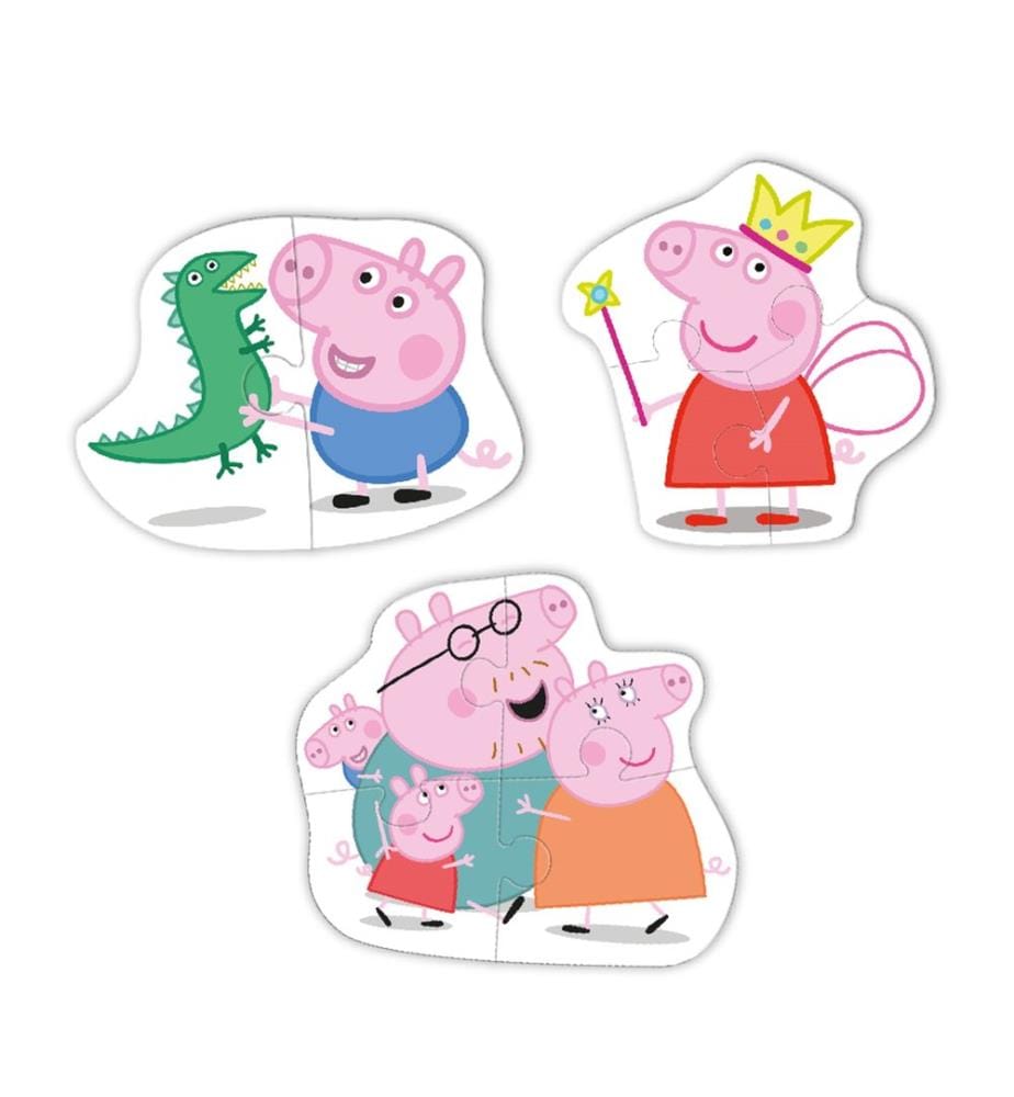 Puzzle 3in1 Peppa Pig Family 24m+ - Peppa Pig