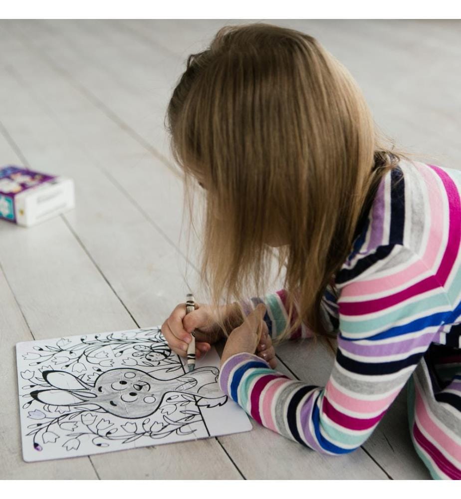 Puzzle da colorare 2in1 Rabbit, 16 elementi, 36m+.
