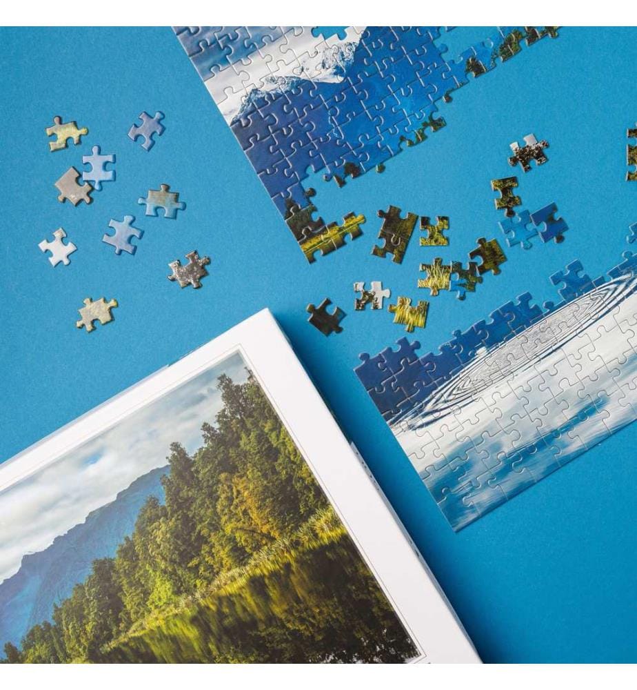 Puzzle del lago Matheson Nuova Zelanda 500 elementi, 8a+, con