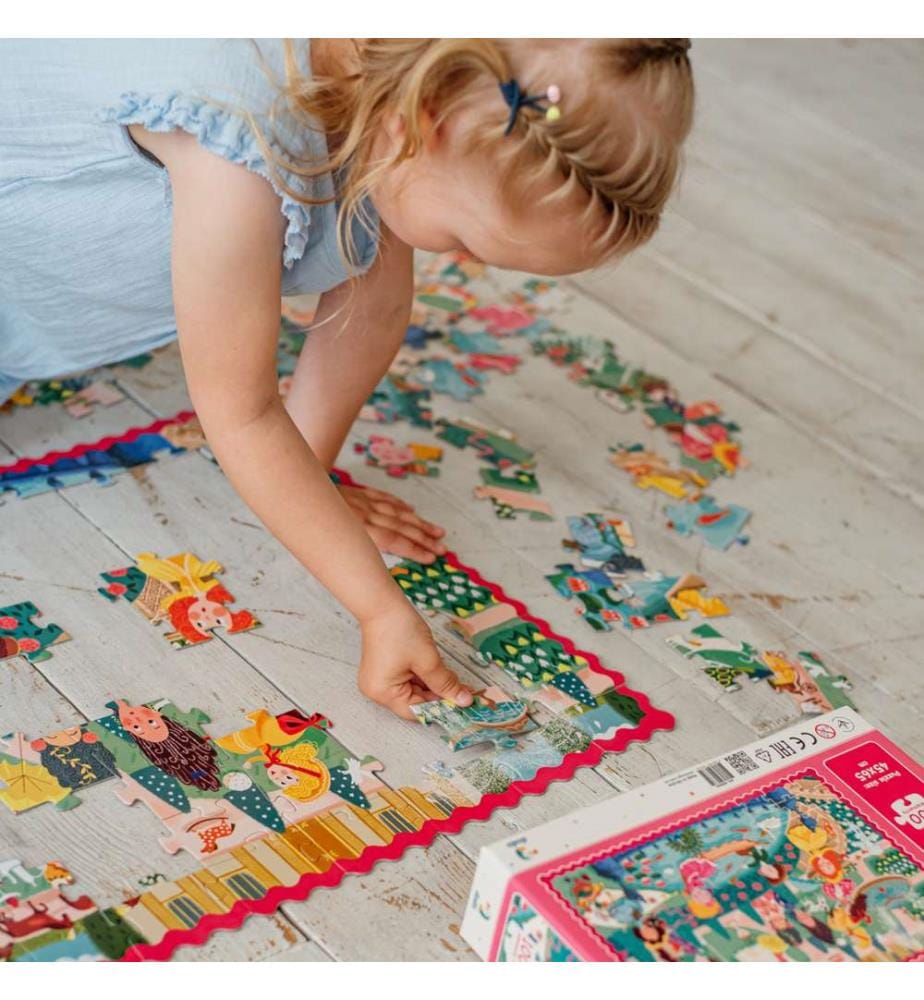 Puzzle delle principesse, 100 pezzi, 5a+ (in francese)
