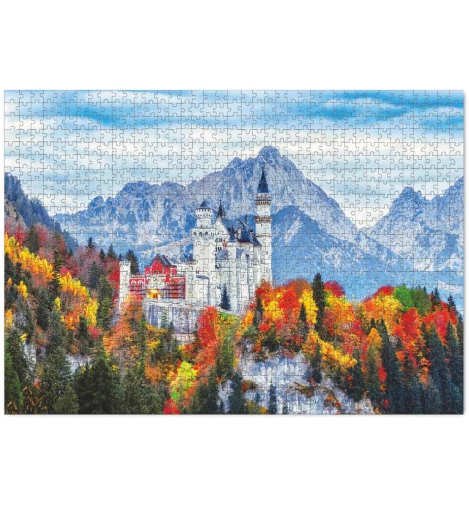 Puzzle Schloss Neuschwanstein Deutschland 1000 Teile 8J+