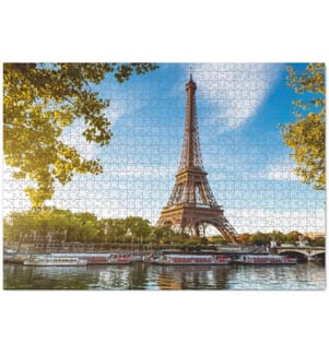 Puzzle de la Tour Eiffel en France 1000 pièces 8a+