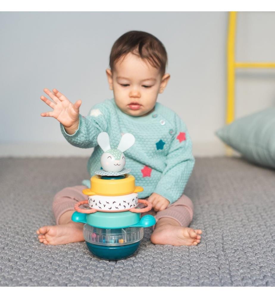 Jouet stacking lapin