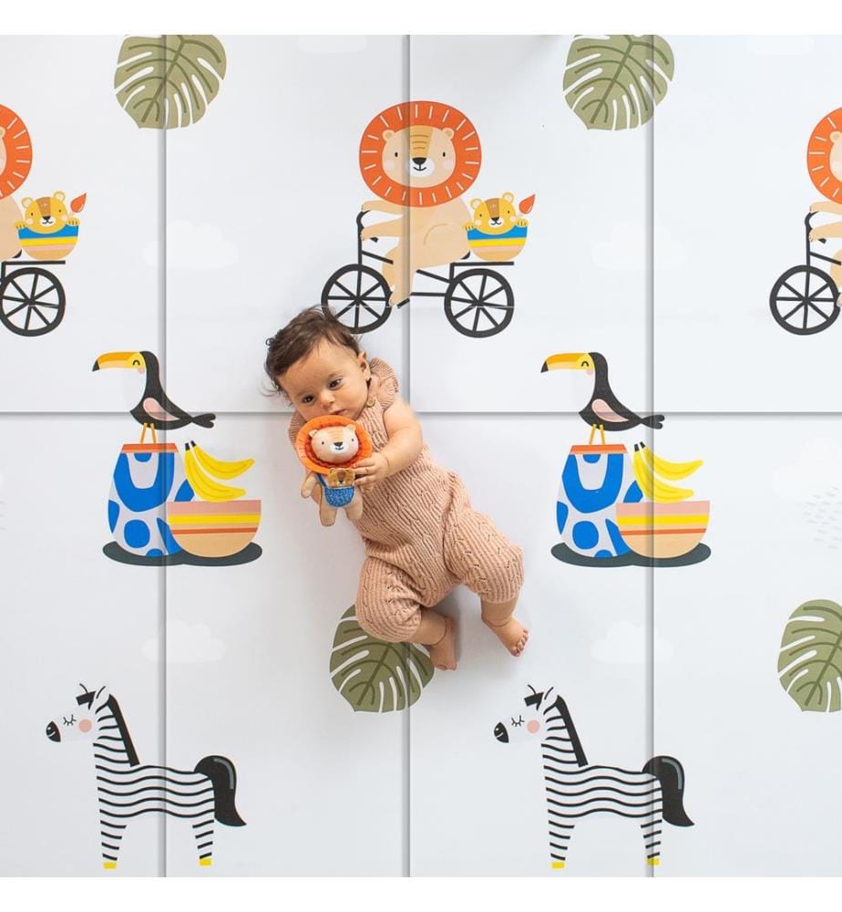 Tappeto da gioco in schiuma Savannah, 0m+ (4ft)