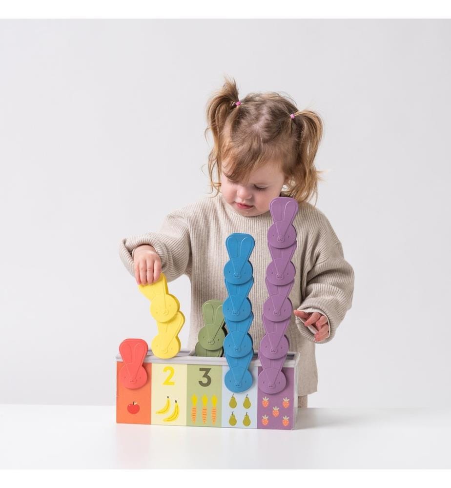 Gioco educativo di abbinamento e conteggio