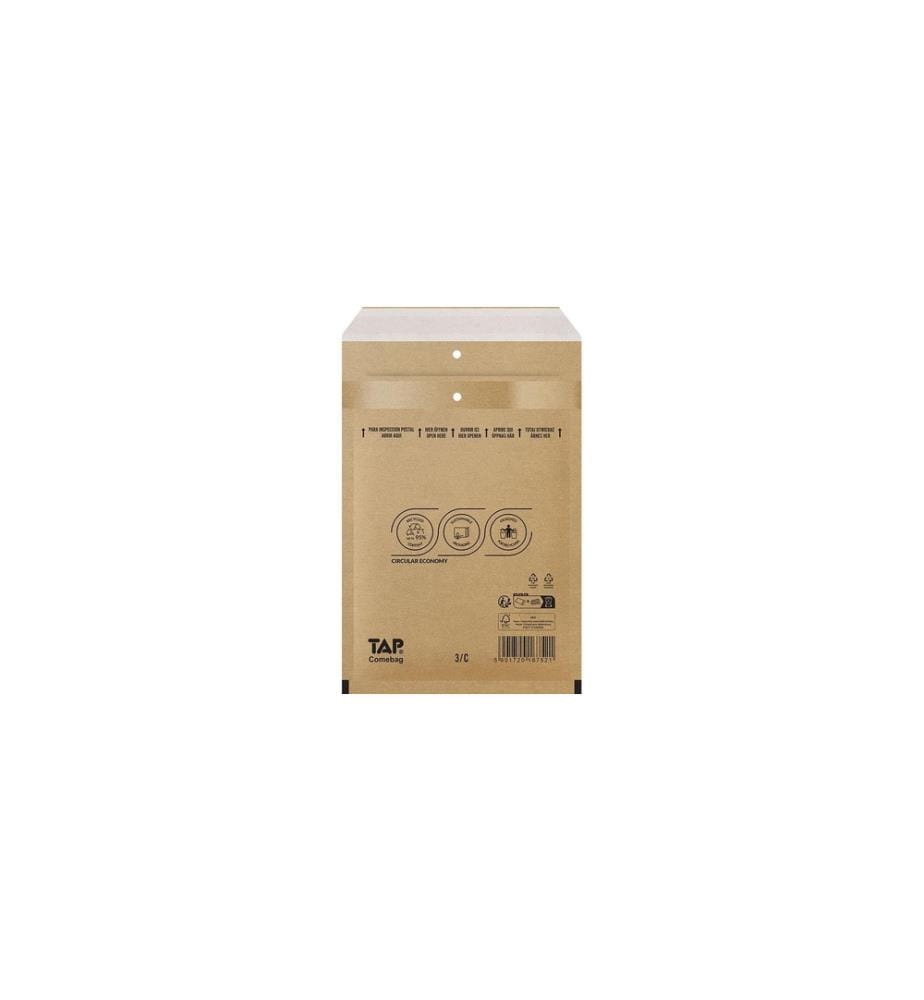 ANTALIS - Luftpolstertasche 15 x 21.5 cm 100 Stück, Braun