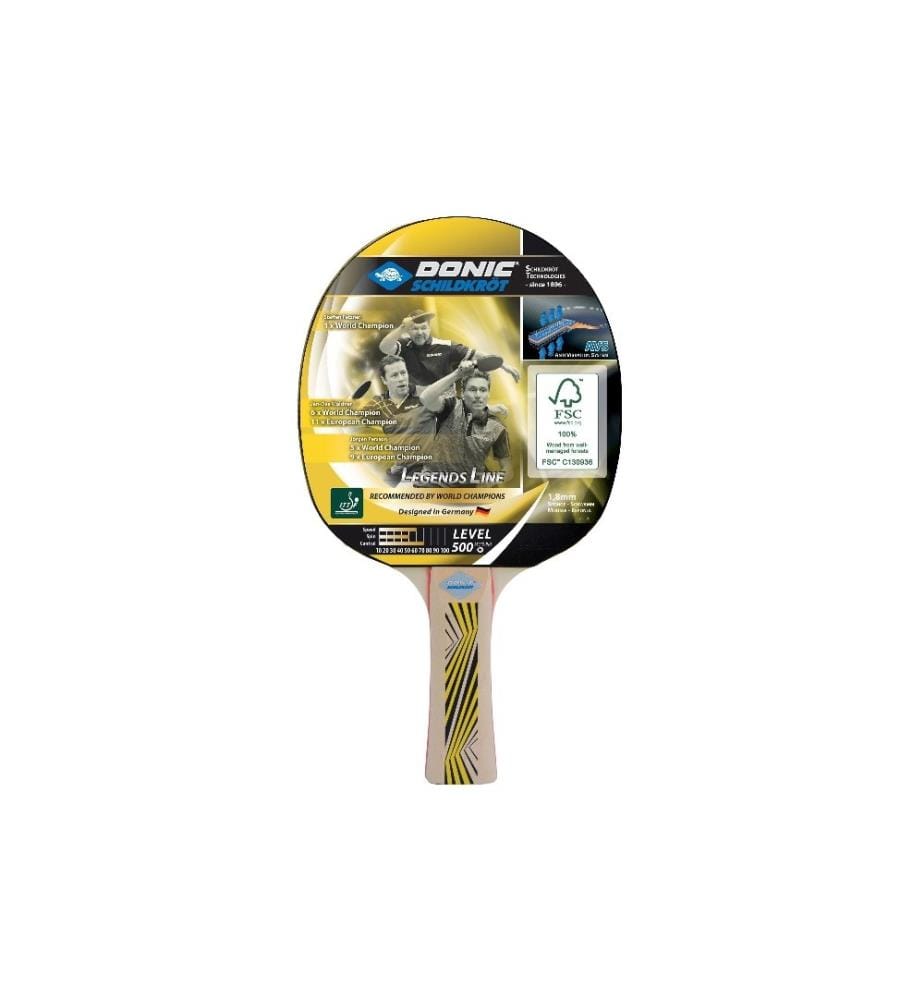 DONIC SCHILDKRÖT - Raquette de ping-pong Legends 500