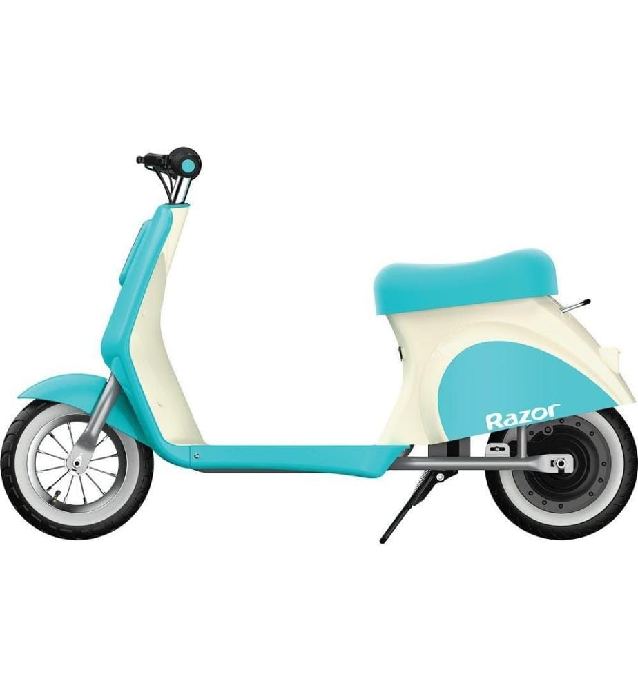RAZOR - Pocket Mod Piccolo Mini Scooter Elettrico per Bambini - Blu