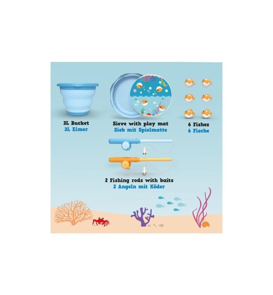 SCHILDKRÖT FUNSPORTS - Fishing Game Jeu de pêche 11 Pièce/s