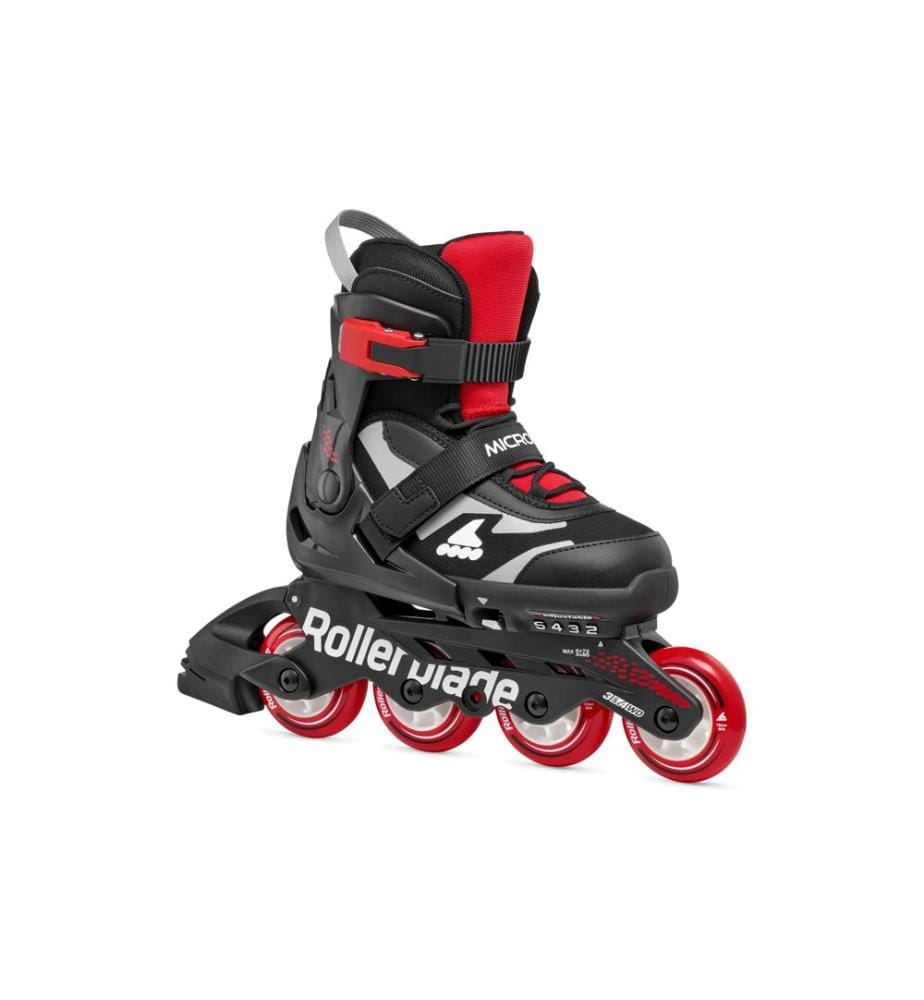 ROLLERBLADE - Inline-Skates Microblade Schwarz/Rot, 33-36.5