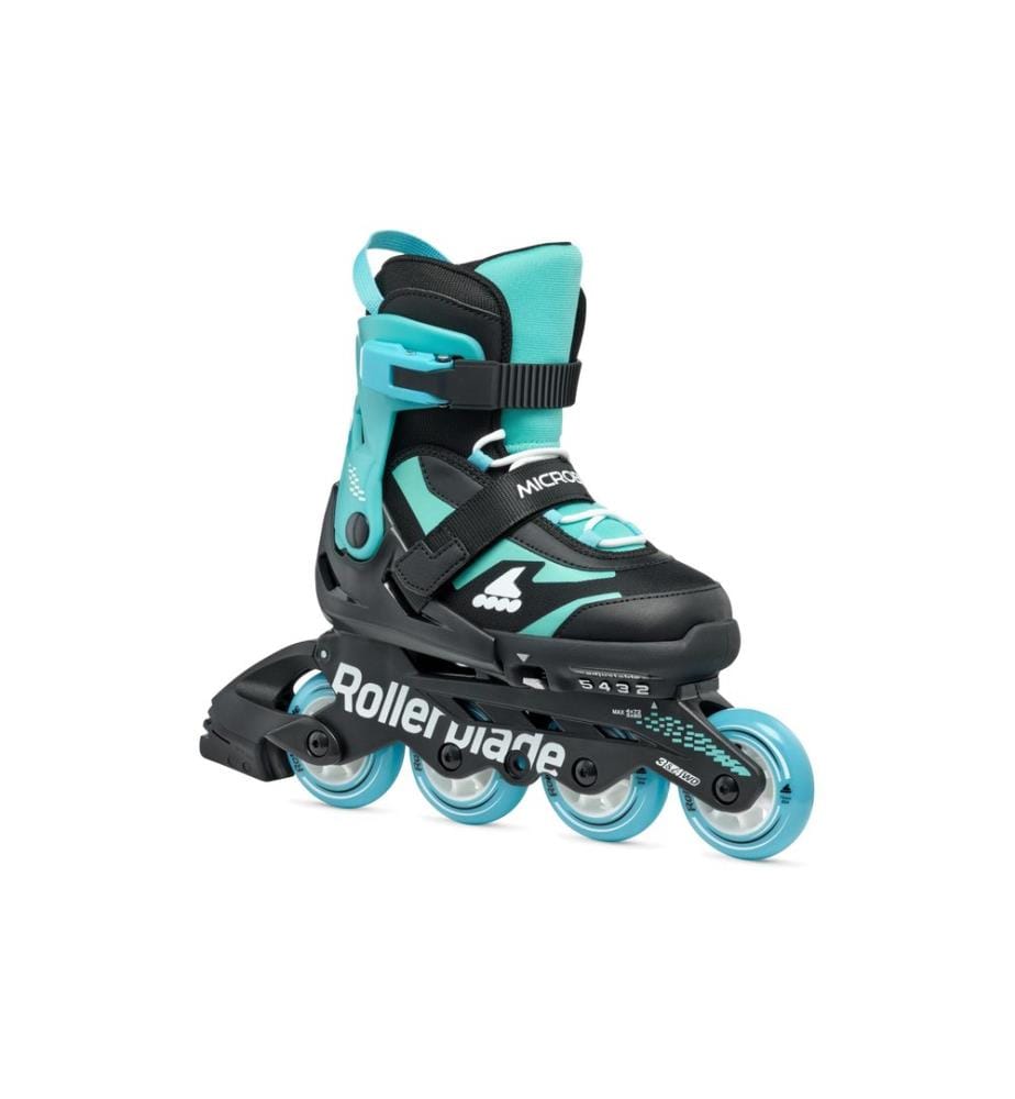 ROLLERBLADE - Inline-Skates Microblade Schwarz/Hellblau, 36.5-40.5