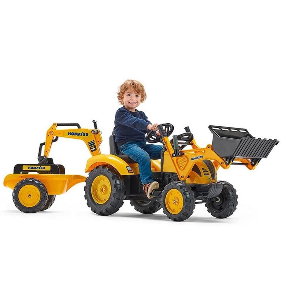 FALK - Komatsu Traktor + Anh. XXL