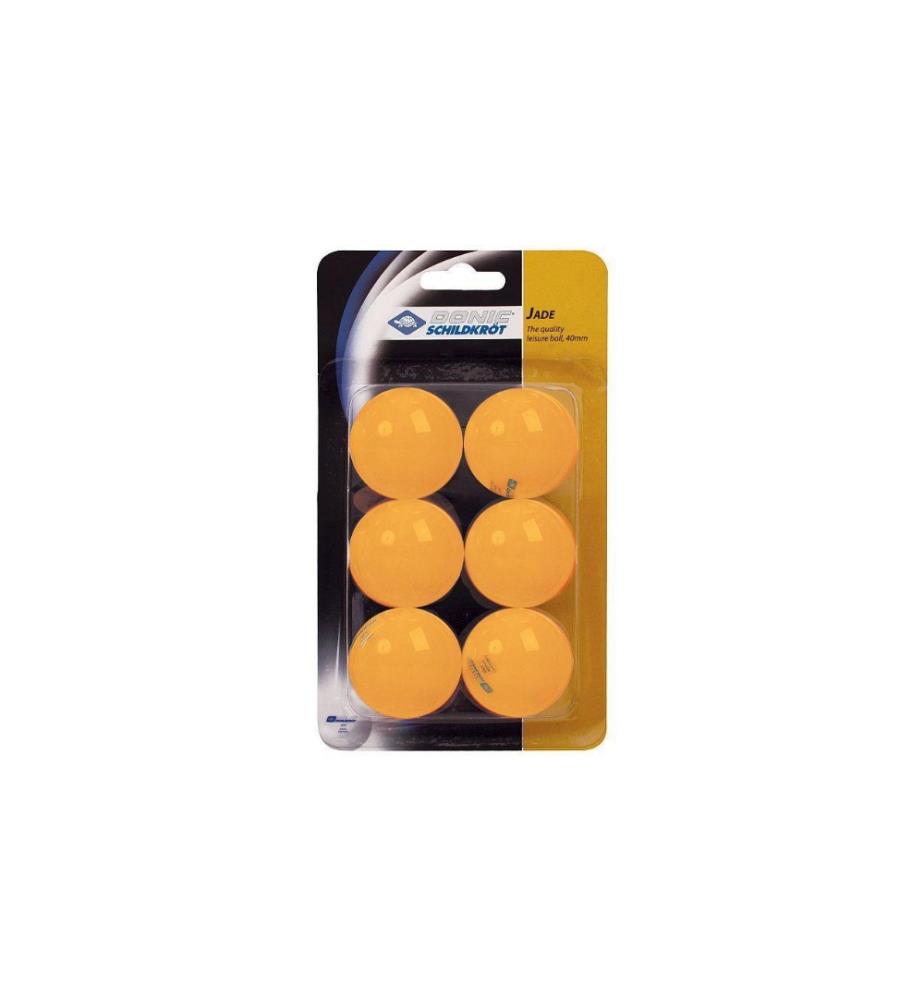 DONIC SCHILDKRÖT - Balle de ping-pong Jade 6er Pack orange