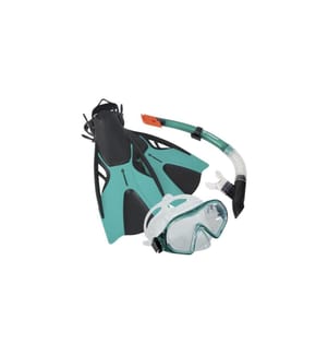 SCHILDKRÖT FUNSPORTS - Schnorchel-Set Cayman 3-teilig Gr. L-XL