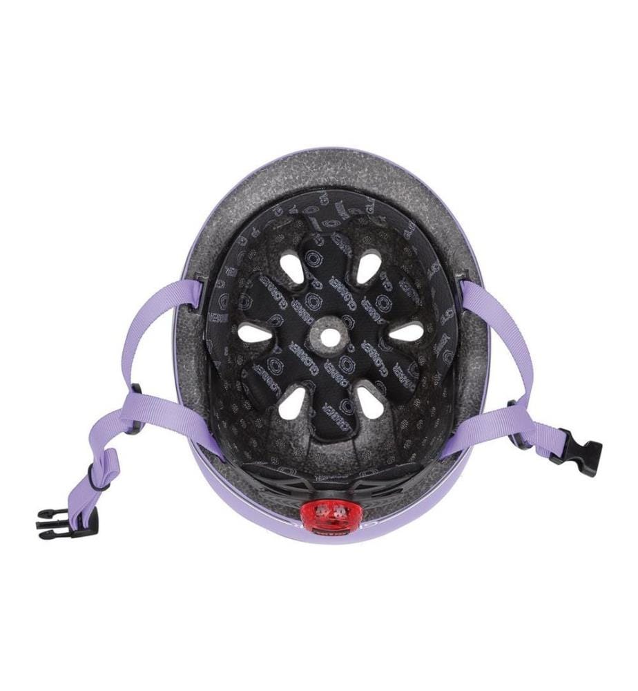 GLOBBER Kinderhelm Go Up Lights Lavendel, XS-S