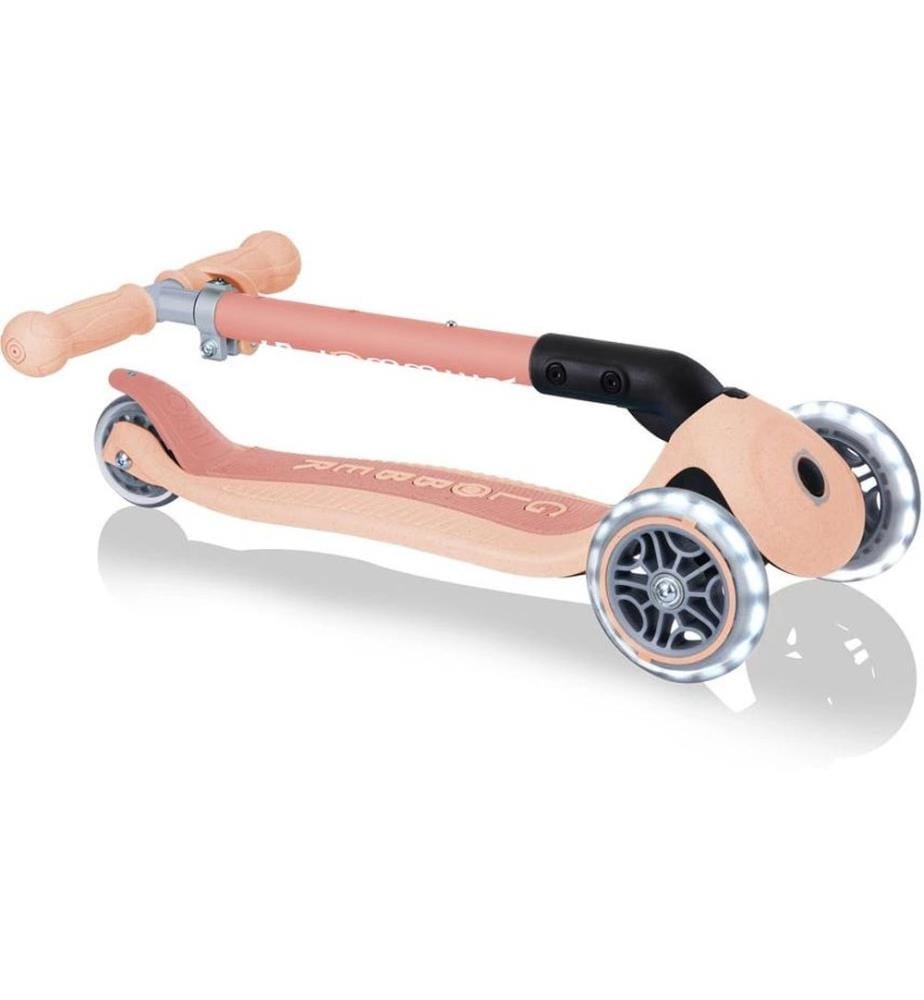 GLOBBER Trottinette Junior Pliable Lights ECO Mini Orange