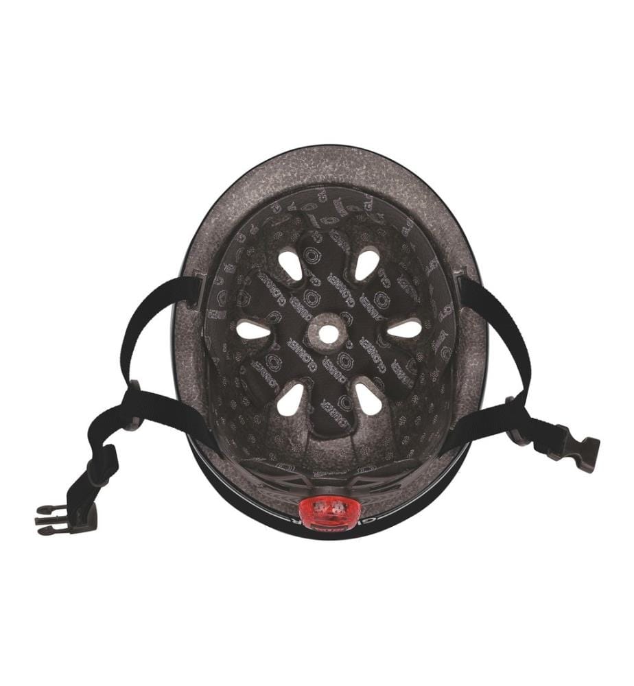 GLOBBER Kinderhelm Evo Lights Schwarz, XS-S