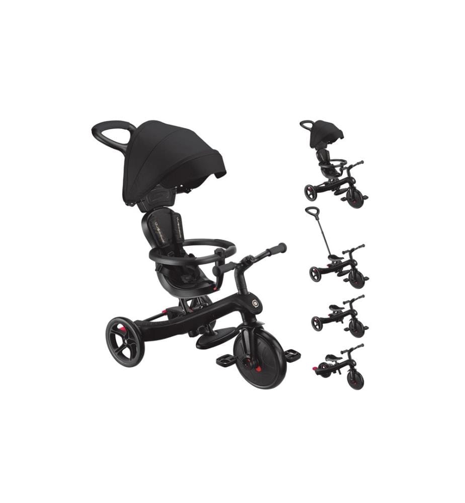 Tricycle GLOBBER Trike Explorer 4 en 1 Noir