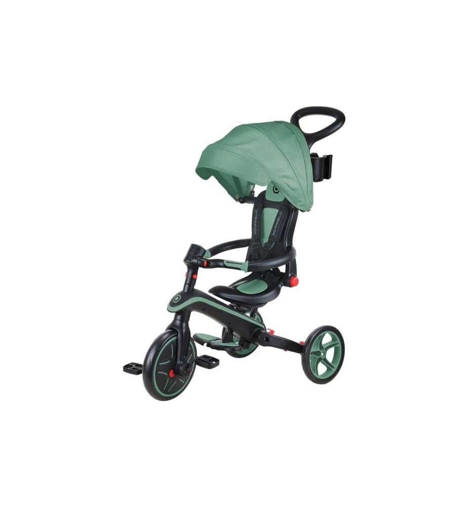 GLOBBER Trike Explorer Foldable 4 in 1, Olivgrün