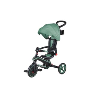 GLOBBER Trike Explorer Foldable 4 in 1, Olivgrün