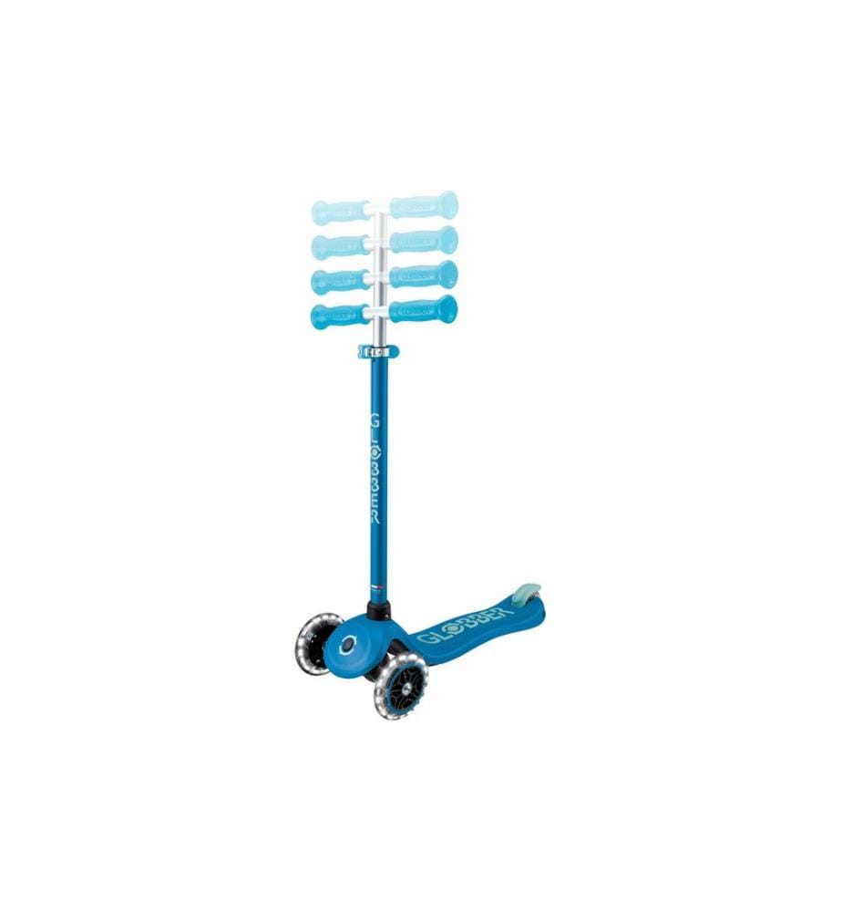 GLOBBER Scooter Primo Plus Glow Lights Blau
