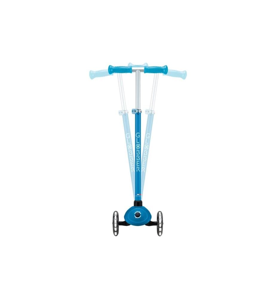GLOBBER Scooter Primo Plus Glow Lights Blau
