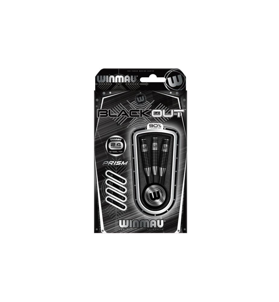 Winmau Dartpfeile Steeldart Blackout 3 Stück