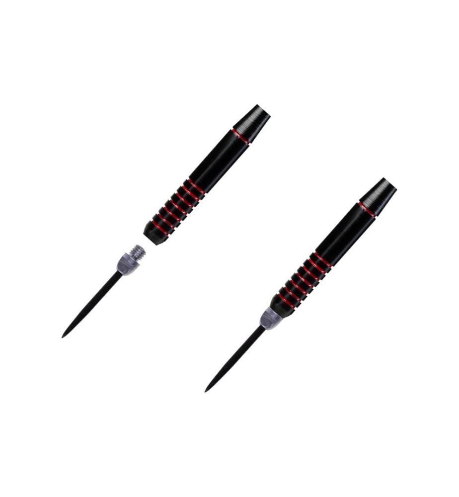 Karella Fléchettes souples en métal Alu 3 pièces avec set de porte-fléchettes