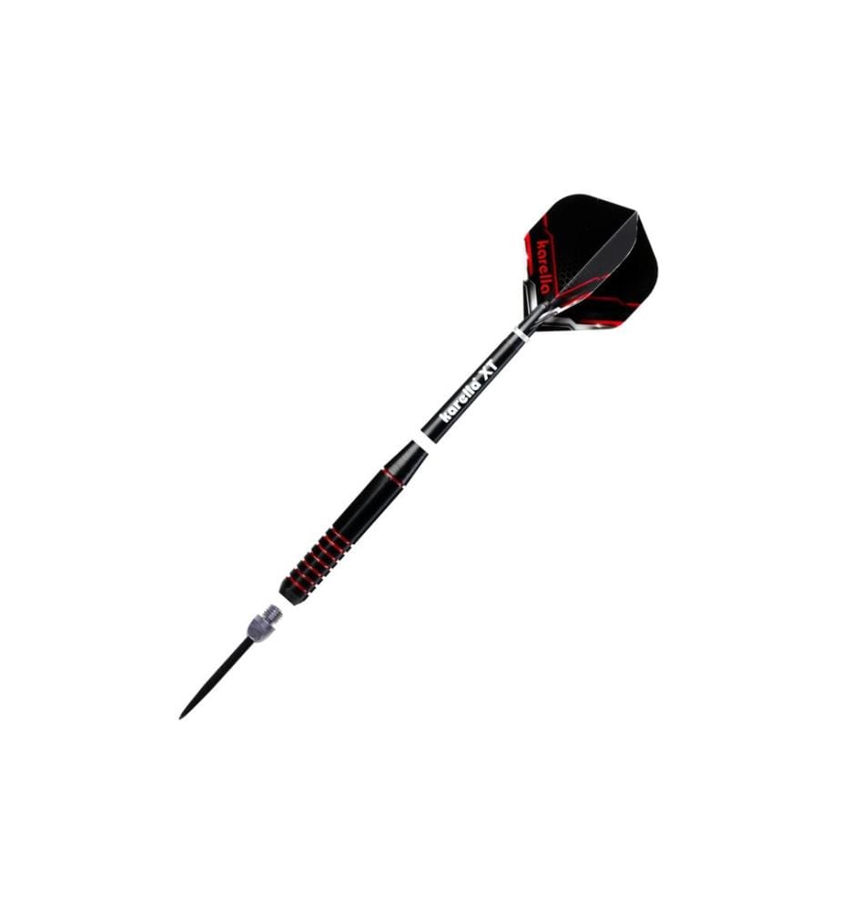 Karella Fléchettes souples en métal Alu 3 pièces avec set de porte-fléchettes